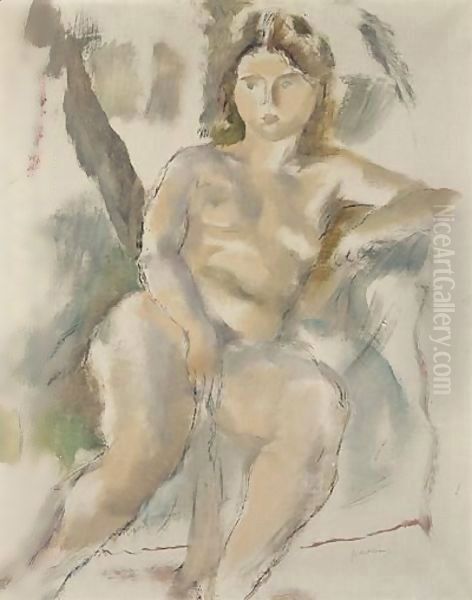Femme Nue Assise - view 1