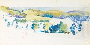 Paysage Du Midi De La France by Henri Edmond Cross