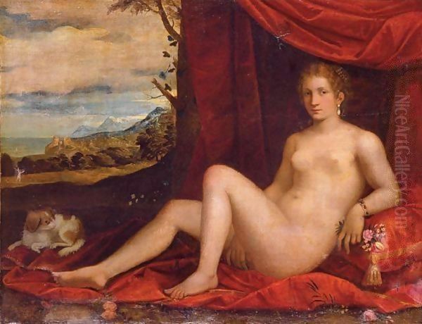 Ariadne On Naxos With Bacchus In The Distance - view 1