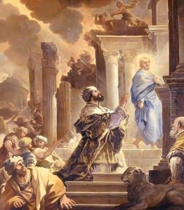 The Destruction Of Jerusalem by Luca Giordano