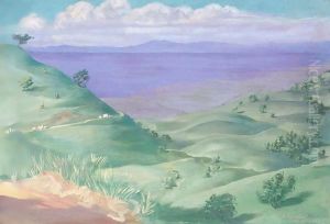 Lake Albert, Africa, 1925 by Alexander Evgenievich Yakovlev