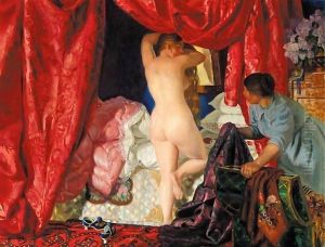 Belle (Krasavitsa) by Boris Kustodiev