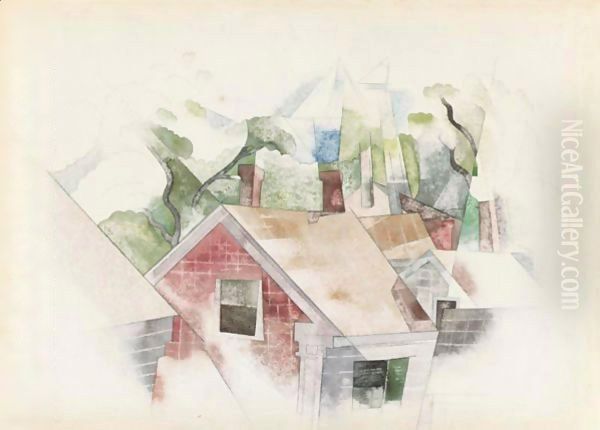 Rooftops by Charles Demuth