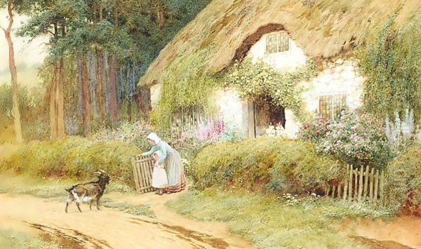 Cottage Garden In Summer - view 1