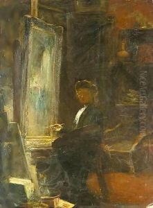 Studio Interior by Pierre Amede Marcel-Beronneau
