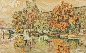 Quai De Louvre by Paul Signac