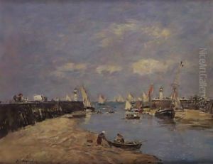 Trouville, Les Jetees Maree Basse