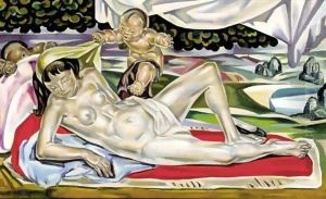 Nu Aux Enfants by Maria Blanchard