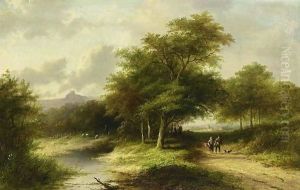 Travellers In A Summer Landscape