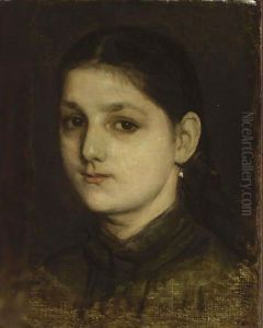 A Portrait Of A Girl (Tine Lefevre) by Matthijs Maris