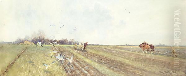 Winterploughing Near Bosham, Sussex - view 1