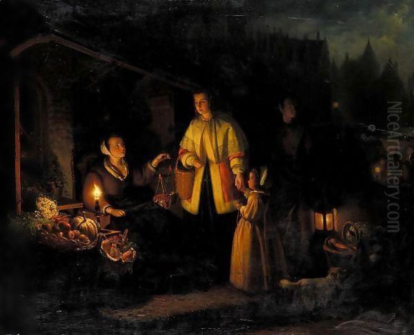 The Fruit Seller - view 1