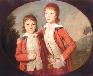 Portrait Of Two Boys Portrait Of Two Boys