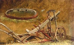 Study Of A Plough by Frederick Waters Watts
