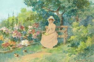 End Of The Garden by Abbott Fuller Graves