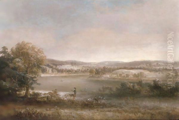 Early Winter, Hiawatha Island, Owego, New York - view 1