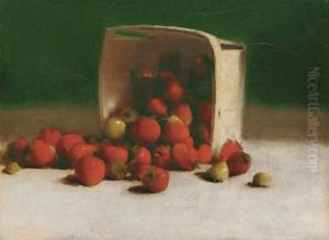 Still Life Of Strawberries by Joseph Decker
