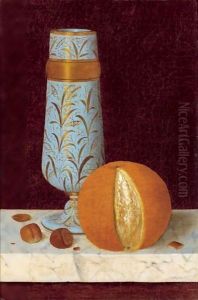 Still Life For William Ignatius Blemly by William Michael Harnett