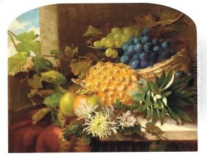 Still Life With Exotic Fruit by William Rickarby Miller