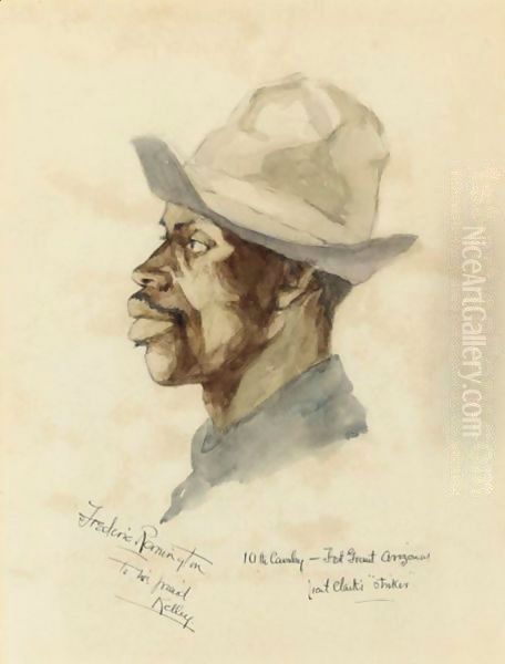 Head Of A Cavalry Trooper - view 1