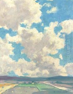 Clouds Over Taos Valley by Eanger Irving Couse