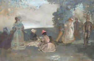Dejeuner Sur L'Herbe by Charles Edward Conder