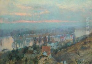 La Valle De La Seine En Aval De Paris