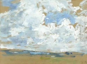 Etude De Ciel by Eugene Boudin
