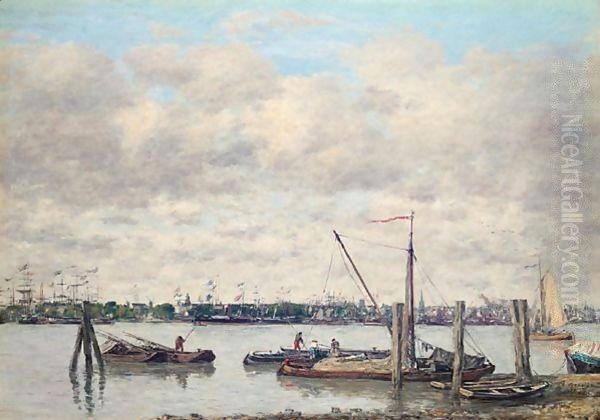 Rotterdam. La Meuse - view 1