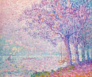 Saint-Cloud by Paul Signac
