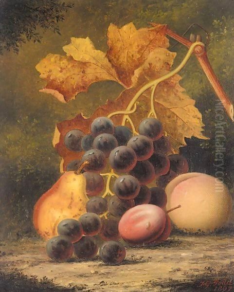 Still life of fruit - view 1