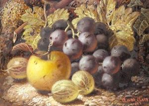 Grapes and apples