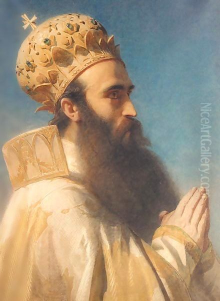 An armenian priest - view 1
