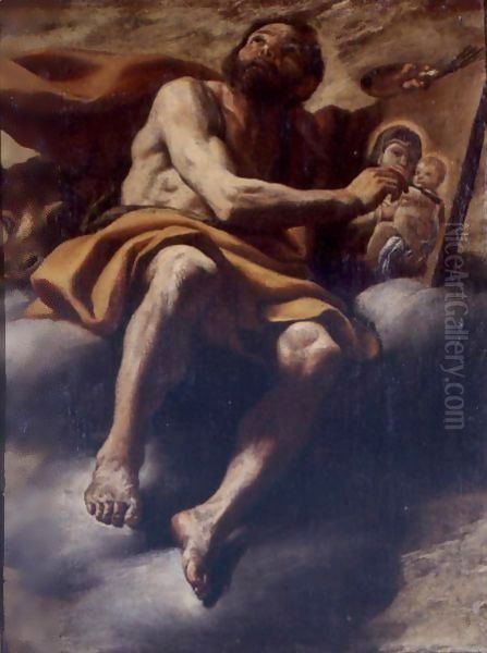Saint Luke Painting The Virgin - view 1