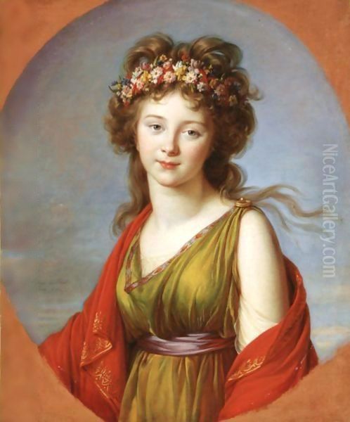Portrait Of Countess Kagenek (1779-1842), As Flora - view 1