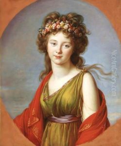 Portrait Of Countess Kagenek (1779-1842), As Flora Portrait Of Countess Kagenek (1779-1842), As Flora