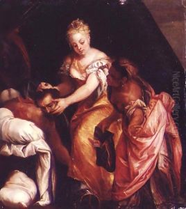 Judith With The Head Of Holofernes by Paolo Veronese (Caliari)