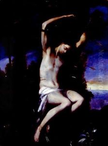 Saint Sebastian by Johann Heinrich Schonfeld