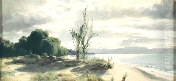 View Of The Lake Of Geneva, Near Evian - view 1