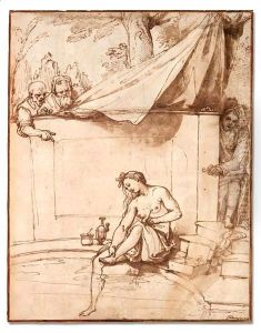 Susannah and the elders by Federico Zuccaro