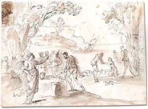 The miracle of the loaves and fishes