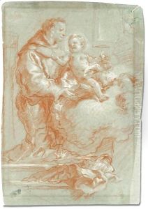 St. Anthony of Padua with the christ child by Giovanni Battista Tiepolo