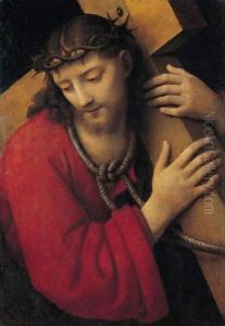 Christ Carrying The Cross by Andrea Solario