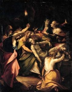 The Entombment by Joseph The Elder Heintz