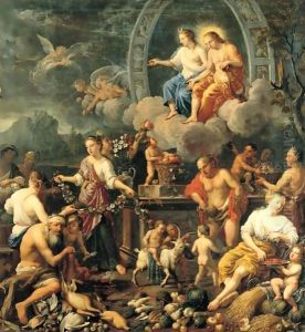 An Allegory Of Time by Johann Heiss