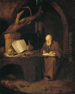 A Hermit Writing