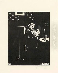Le Piston by Felix Edouard Vallotton