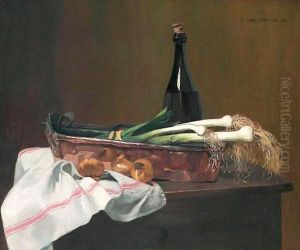 Poissonniere En Cuivre, 1910 by Felix Edouard Vallotton