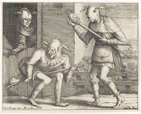 Two And Three Fools Of The Carnival - view 1