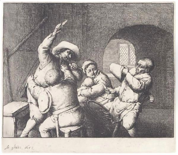 The Peasants' Quarrel - view 1